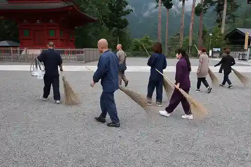 久遠寺の体験その他