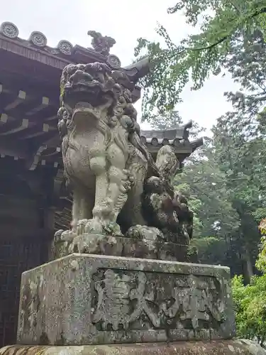 賀茂神社の狛犬