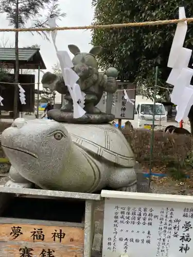 磐裂根裂神社の狛犬