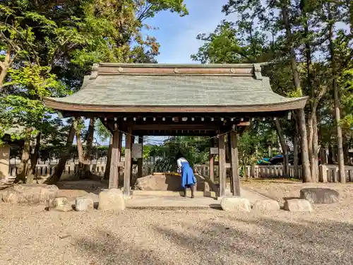 白山比売神社の手水舎