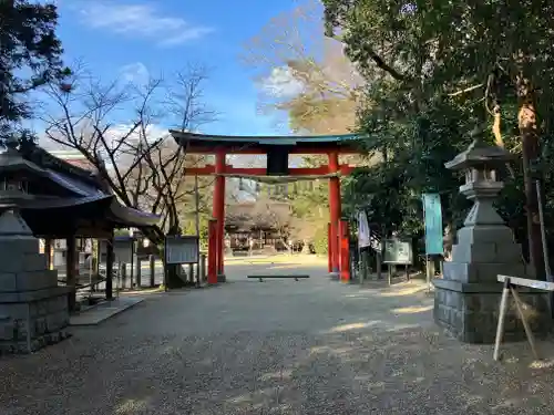 廣瀬大社の鳥居