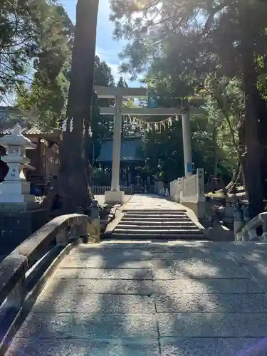 相馬中村神社の鳥居