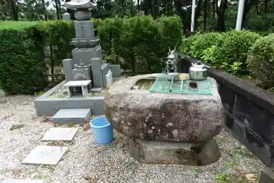 楠公寺の手水舎