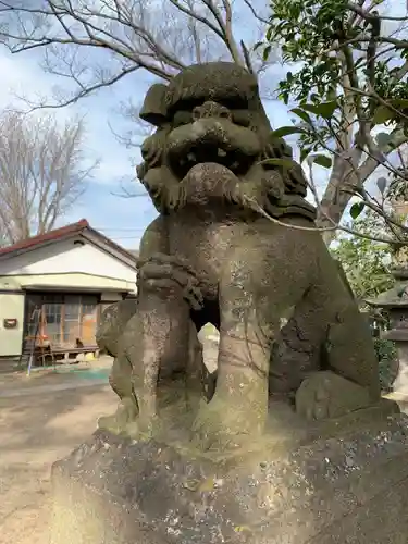 蘇我比咩神社の狛犬