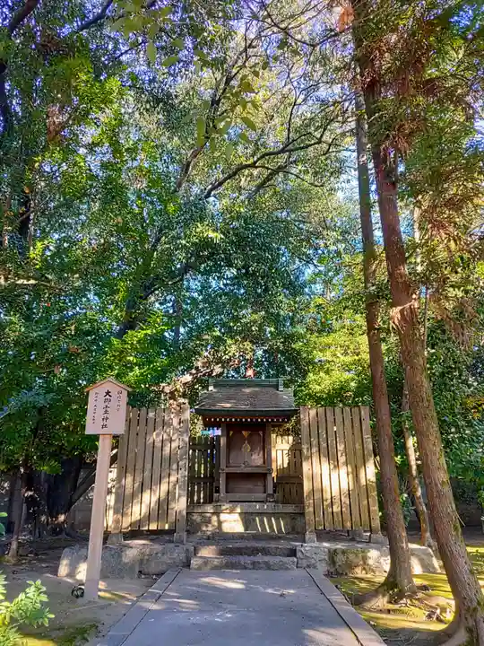 大御霊神社の本殿・本堂