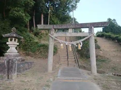 神明宮の鳥居