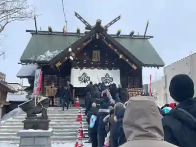 札幌諏訪神社の初詣