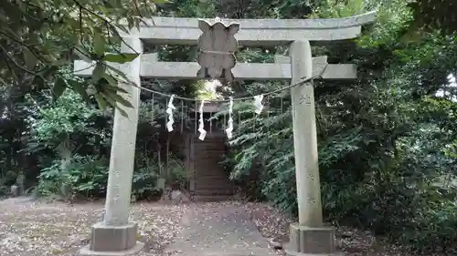 六十六所神社の鳥居