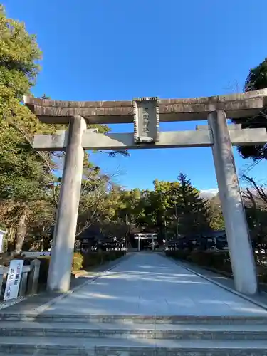 武田神社の鳥居