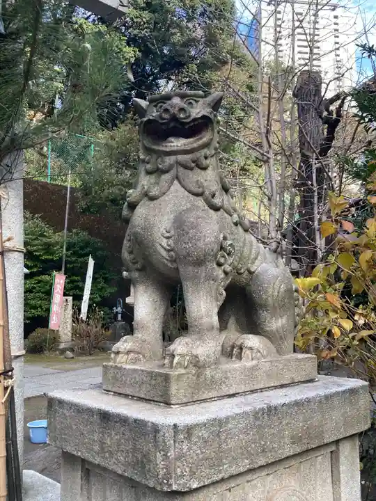 久國神社の狛犬