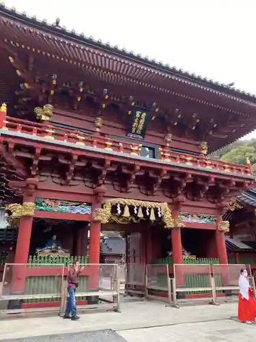 静岡浅間神社の山門・神門