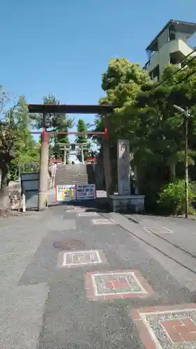 阿部野神社の鳥居