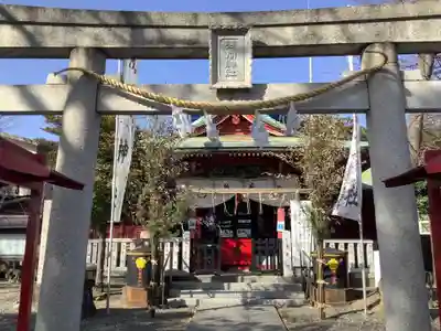 （芝生）浅間神社の鳥居