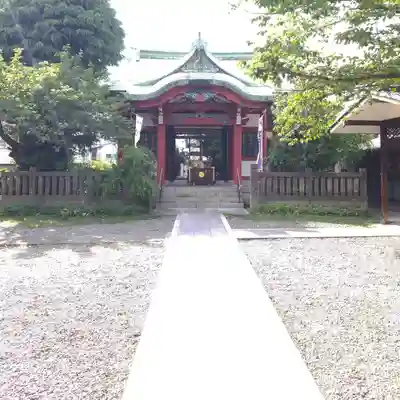 筑土八幡神社の本殿・本堂