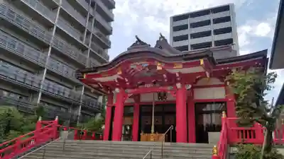 成子天神社の本殿・本堂