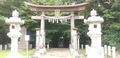 下総国三山　二宮神社の鳥居