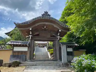 信濃比叡廣拯院の山門・神門