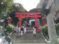 江島神社の鳥居