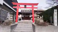 上宮地稲荷神社の鳥居