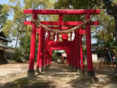 御鍬神社の鳥居