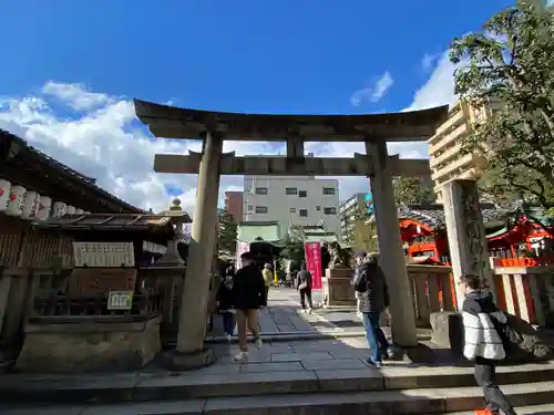 元祇園梛神社・隼神社の鳥居