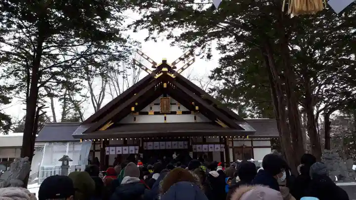 新琴似神社の本殿・本堂
