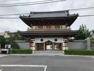 伝通院の山門・神門