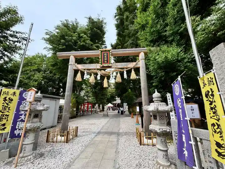 蛇窪神社の鳥居