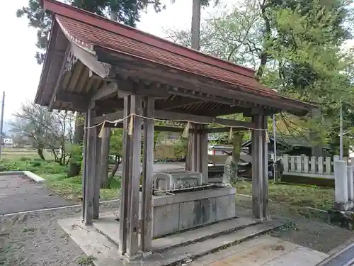 篠座神社の手水舎