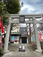 矢先稲荷神社の鳥居