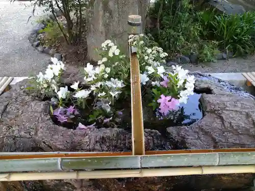 阿智神社の手水