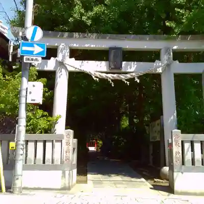 越谷香取神社の鳥居