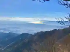 大山阿夫利神社の景色