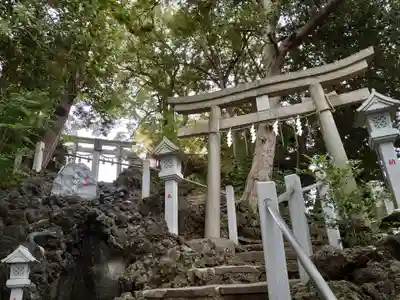 多摩川浅間神社の鳥居