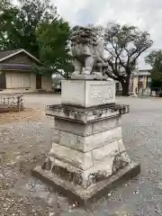 諏訪神社の狛犬