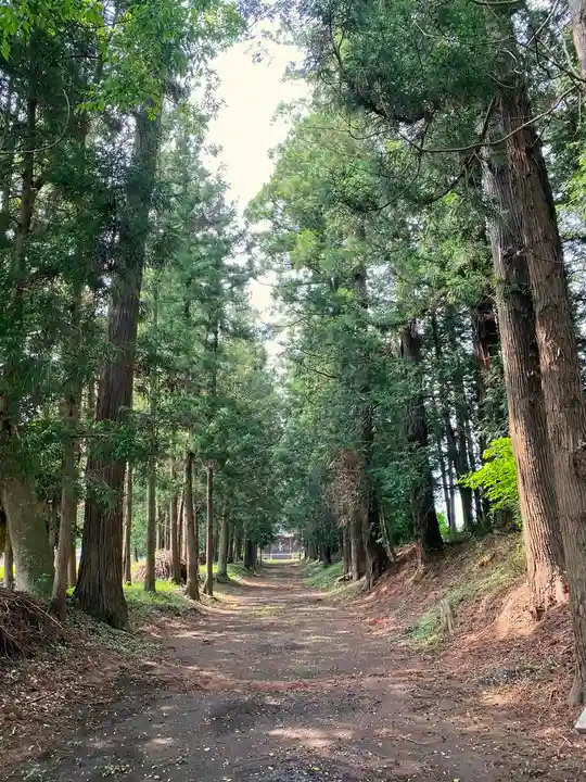 阿波山上神社の周辺