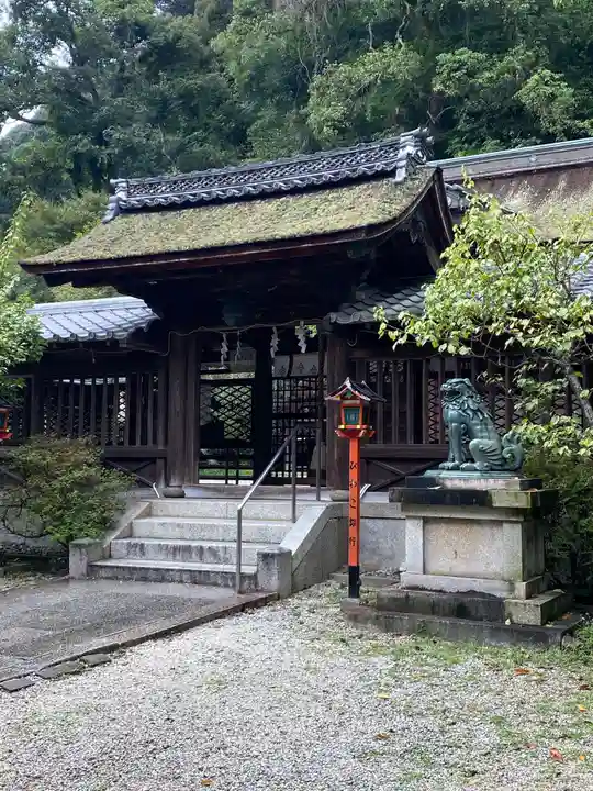 長等神社の山門・神門