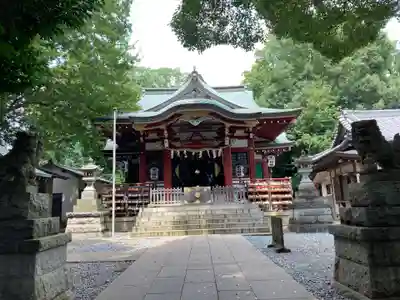 南沢氷川神社の本殿・本堂