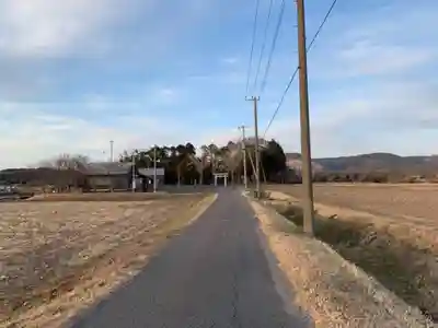 六所神社の景色