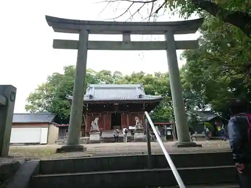 若宮八幡宮の鳥居