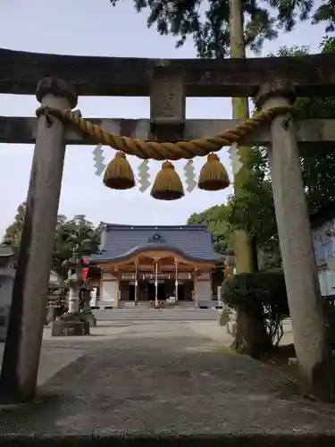 姉倉比賣神社の鳥居