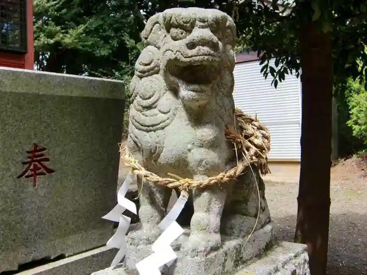 成東八幡神社の狛犬