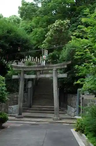 安居神社の鳥居