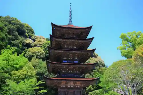 瑠璃光寺の塔