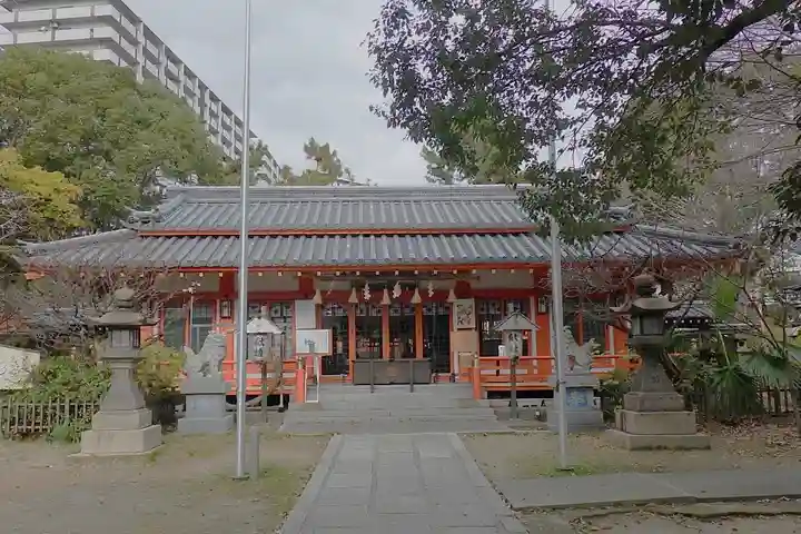 田蓑神社の本殿・本堂