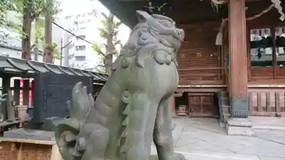 下谷神社の狛犬