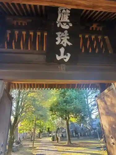 長久寺の山門