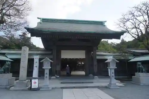 宗像大社の山門・神門