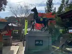 足助八幡宮の狛犬