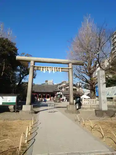 浅草神社の鳥居
